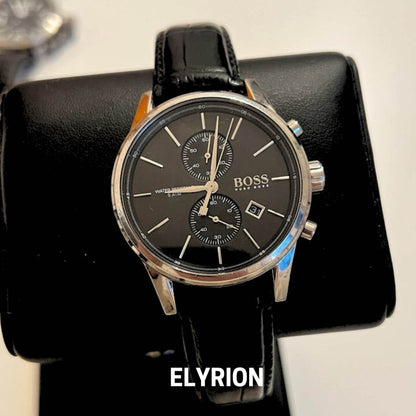 Montre Homme HB - 1513281 Jet Chronographe Noir