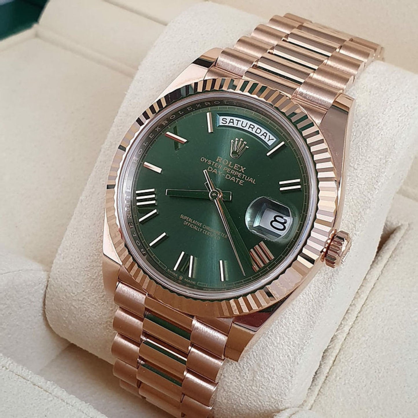 Montre Homme - Daydate Everose Gold.