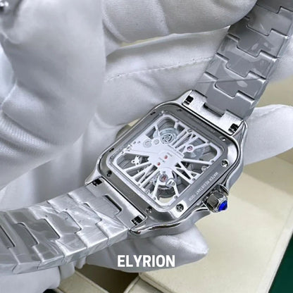 Cartier skeleton dore et argente