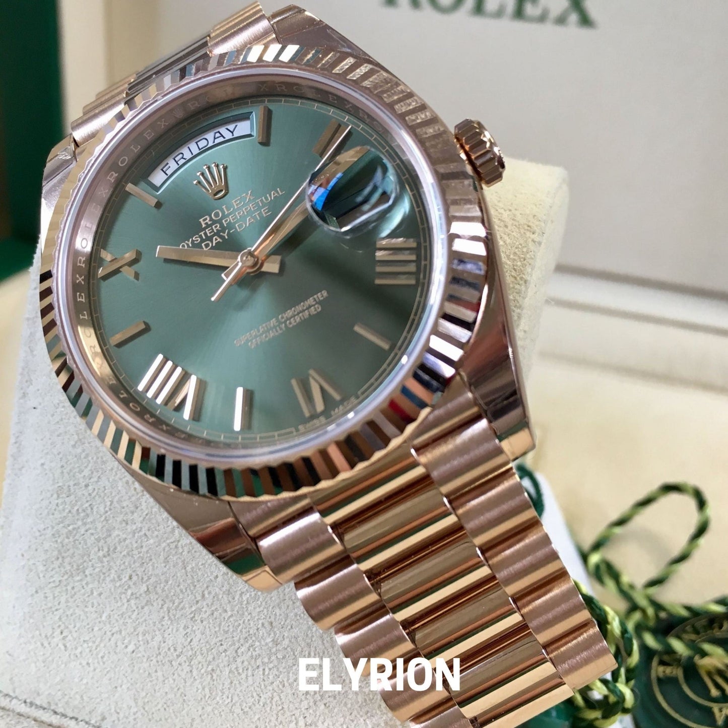 Montre Homme - Daydate Everose Gold.