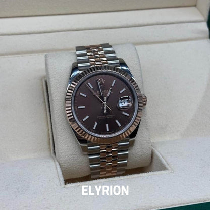 Montre Homme - Datejust chocolat