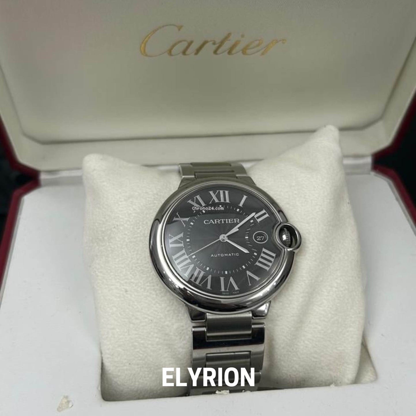 Montre Femme - Panthère Two Tone Diamond Rose Gold & Silver.