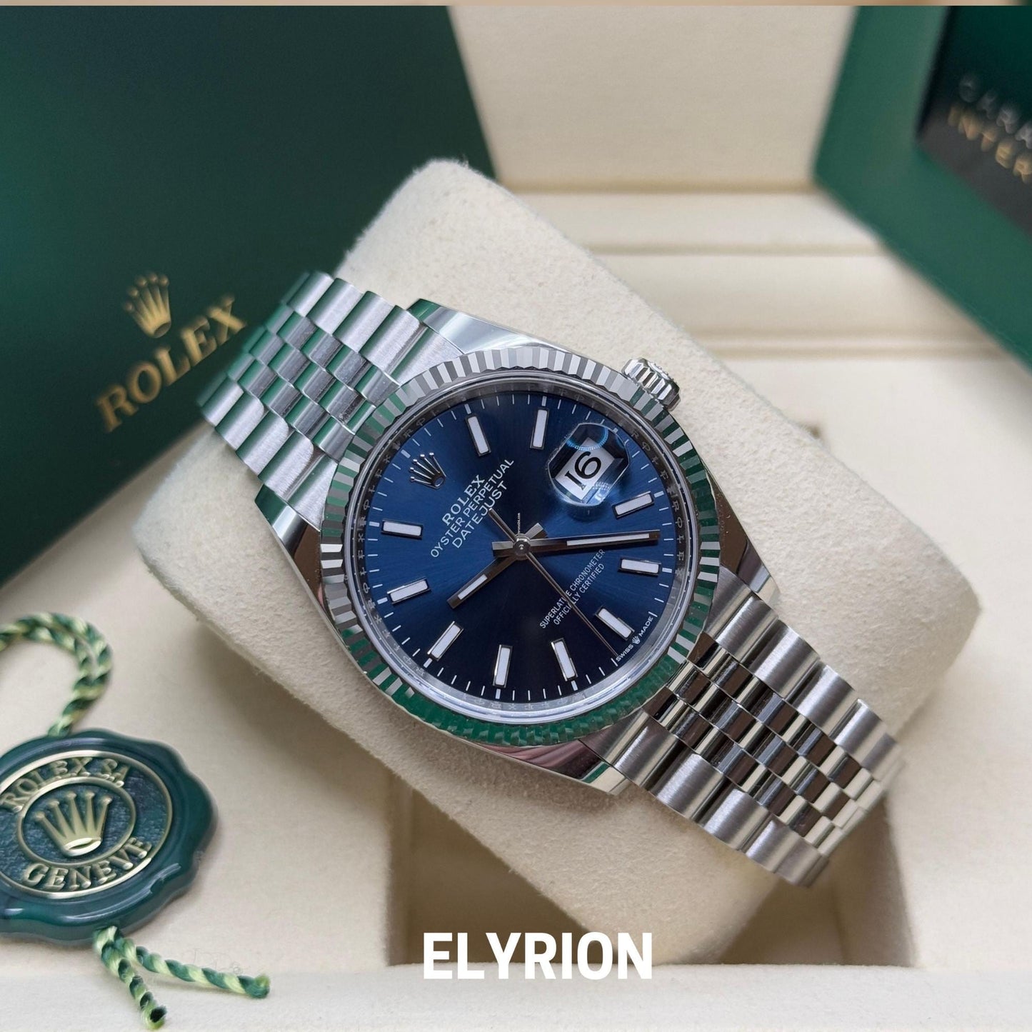 Montre homme - Datejust 41 Bleu