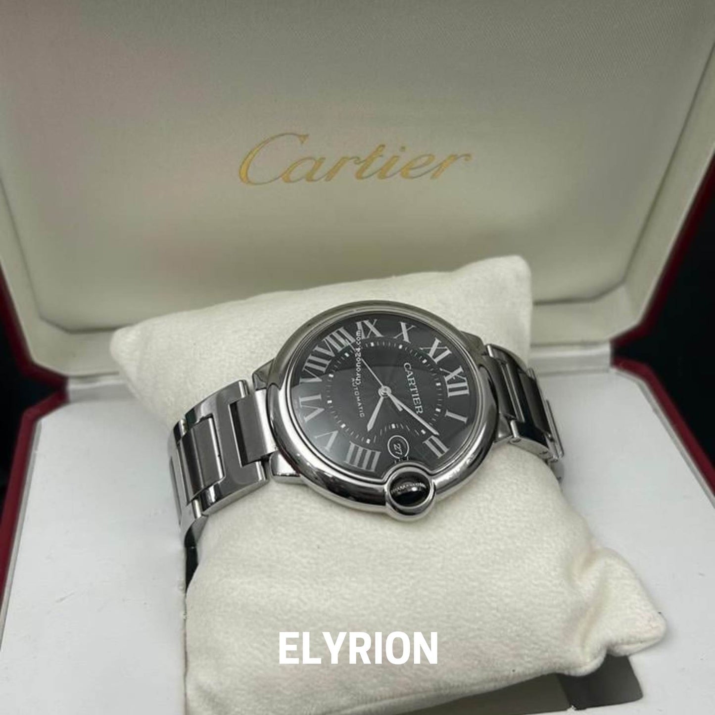 Montre Femme - Panthère Two Tone Diamond Rose Gold & Silver.