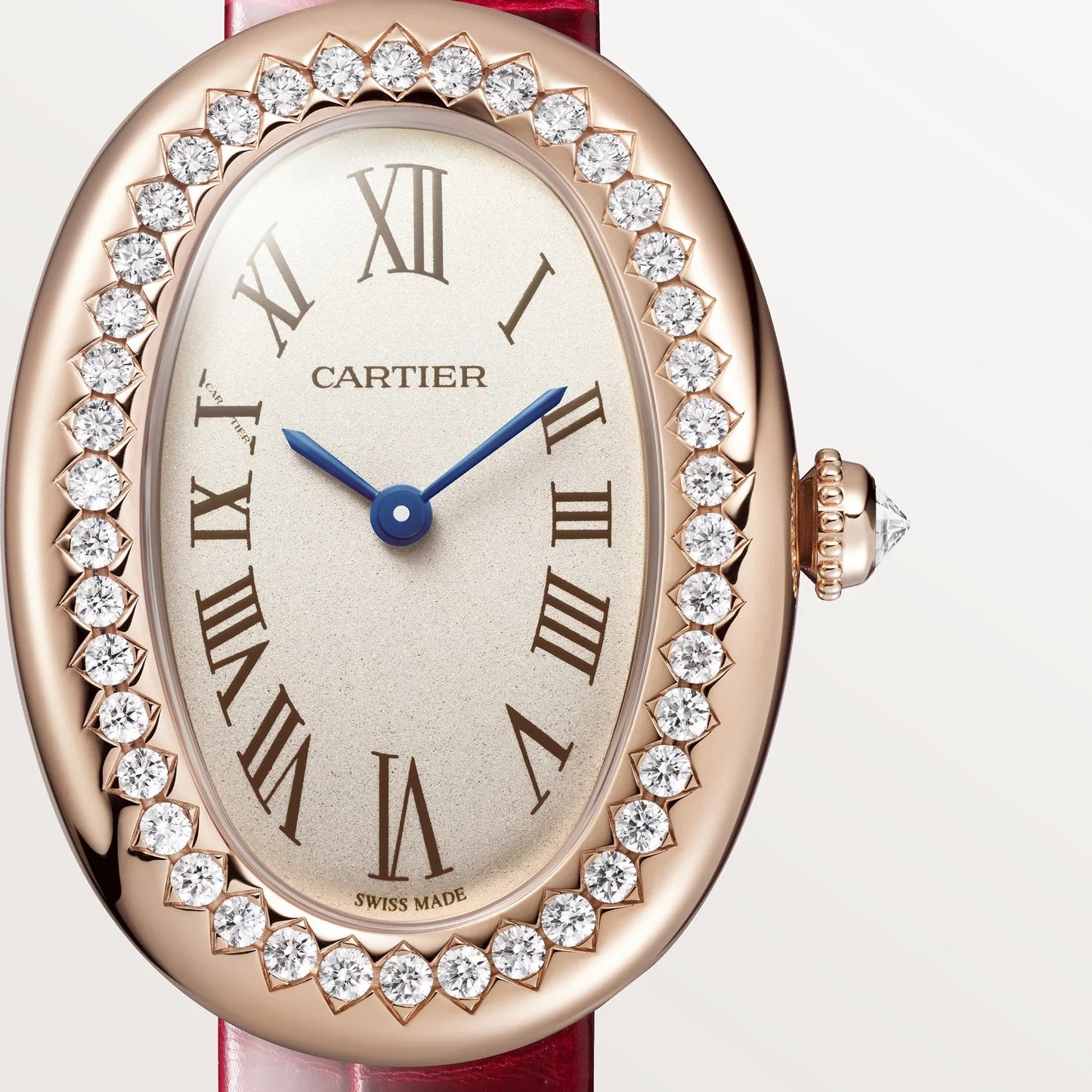 Cartier Baignoire Petit modèle burgundy