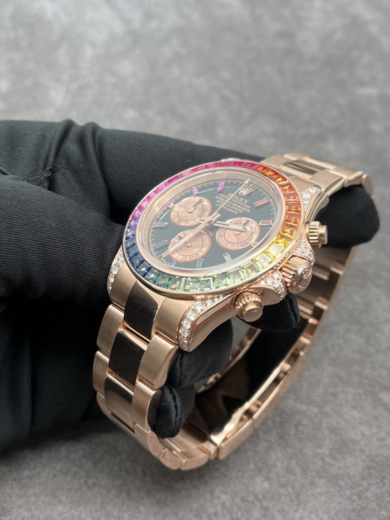 Montre  Cosmograph Daytona Rainbow Rose