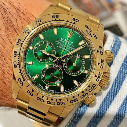 RLX Cosmograph Daytona cadran vert