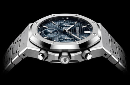 A.P ROYAL OAK CHRONOGRAPHE-GRIS/BLEU