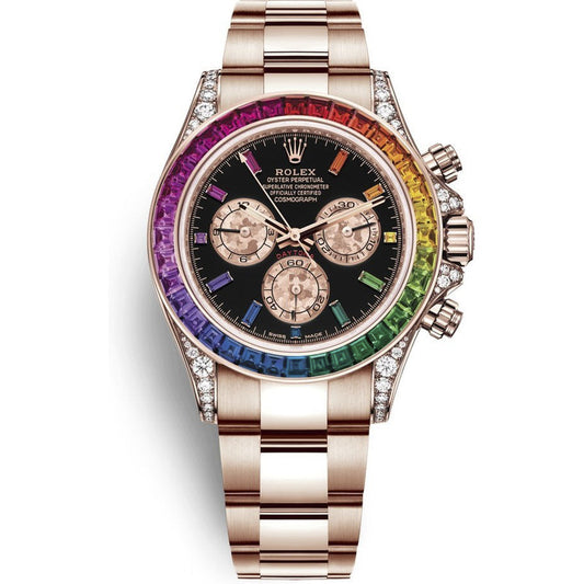 Montre  Cosmograph Daytona Rainbow Rose