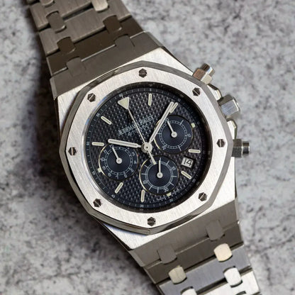 A.P ROYAL OAK CHRONOGRAPHE-GRIS/NOIR
