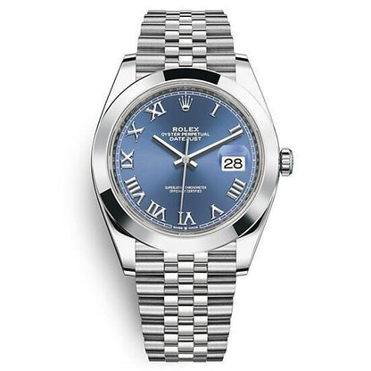 Montre  Datejust Bleu
