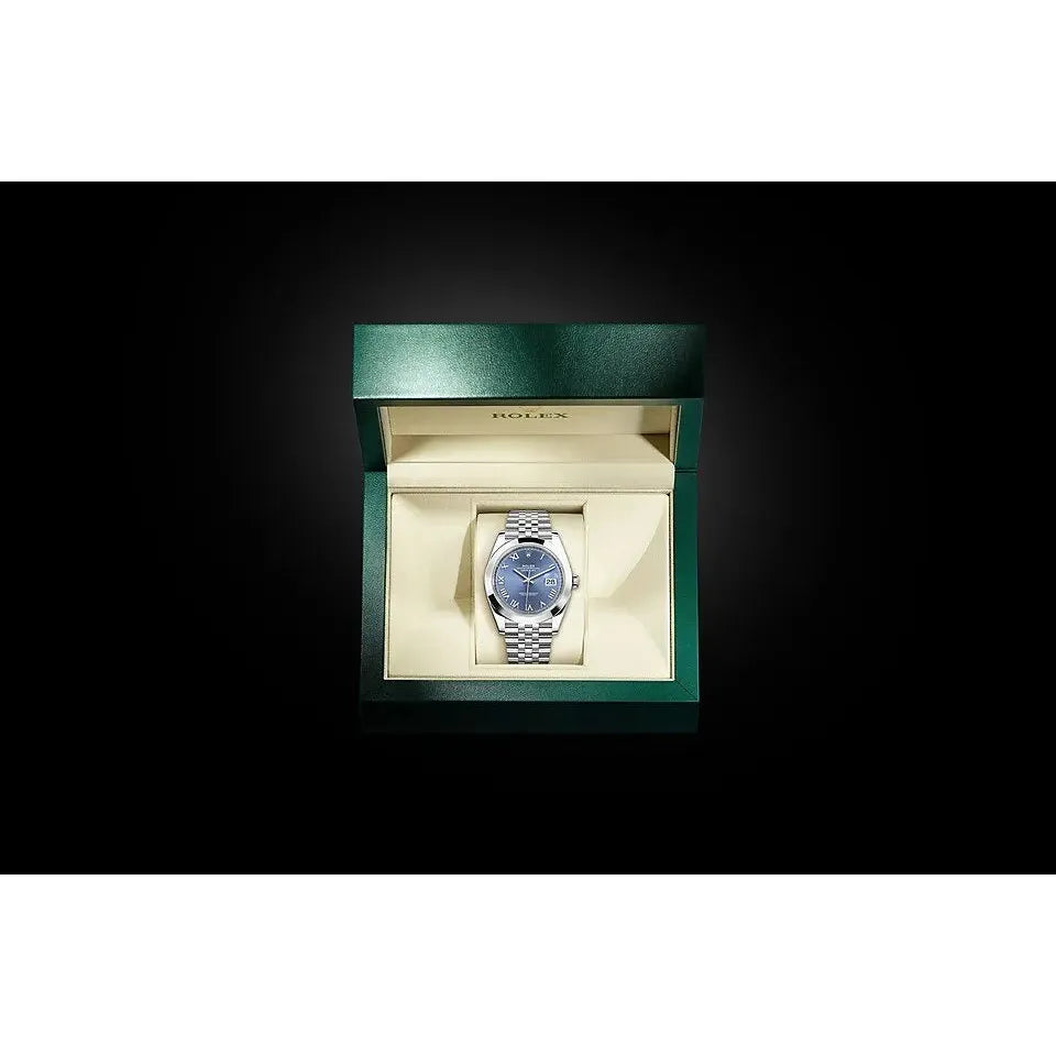 Montre  Datejust Bleu