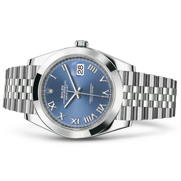 Montre  Datejust Bleu