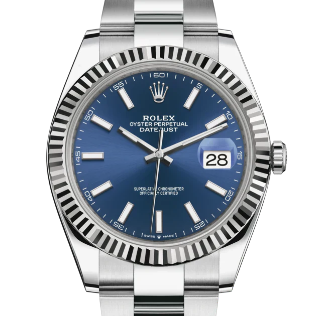 Montre Datejust Bleu
