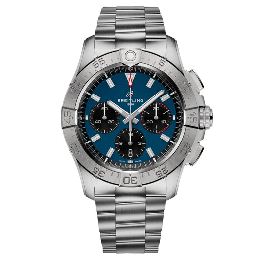 Montre Breitling Avenger B01 Chronograph automatique cadran bleu