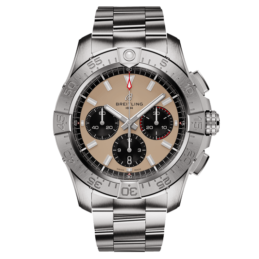 Montre Breitling Avenger B01 Chronograph automatique cadran sable