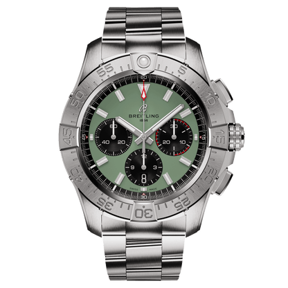 Montre Breitling Avenger B01 Chronograph automatique cadran vert