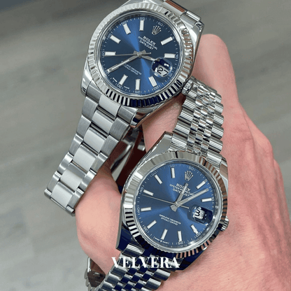 Montre homme - Date Just 41 Bleu