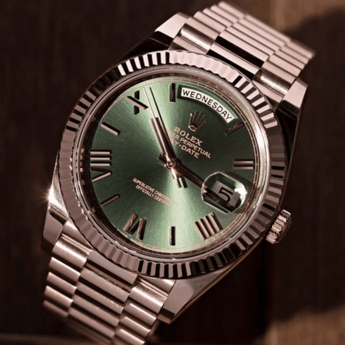 Montre Homme - Day-Date Everose Gold.