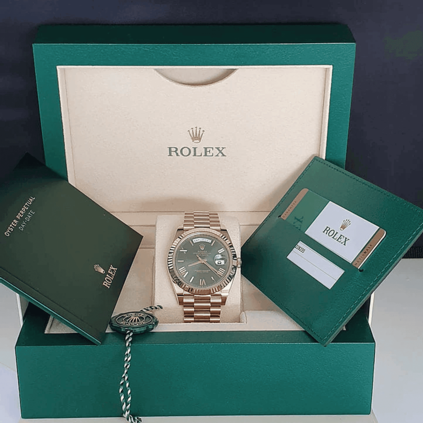 Montre Homme - Day-Date Everose Gold.