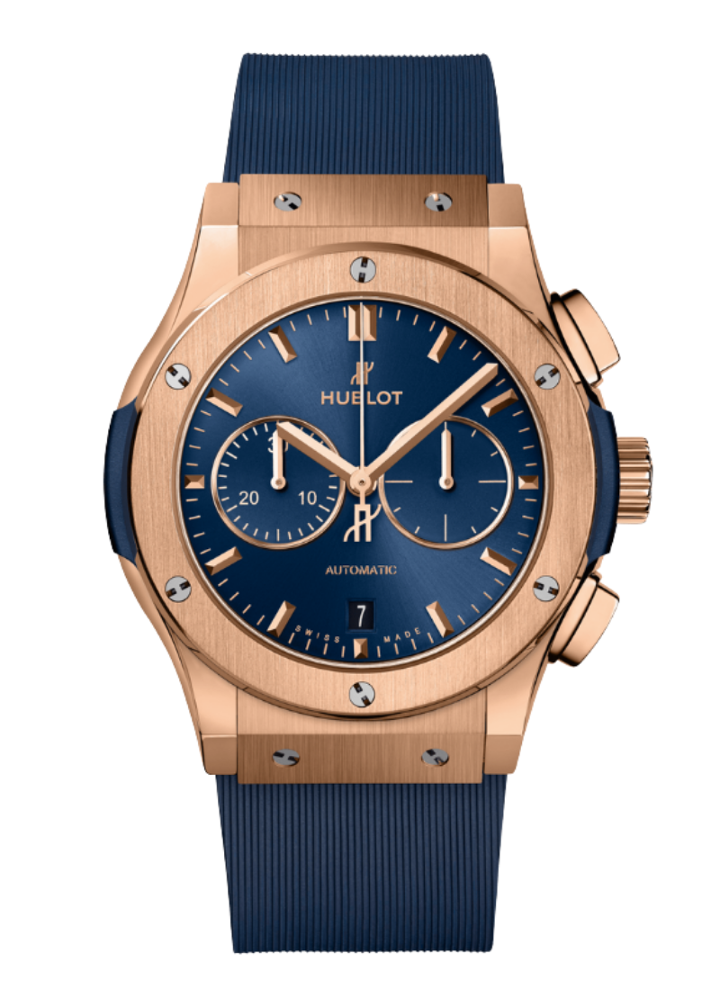 CHRONOGRAPH KING GOLD BLUE
