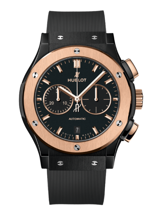 CHRONOGRAPH CERAMIC KING GOLD