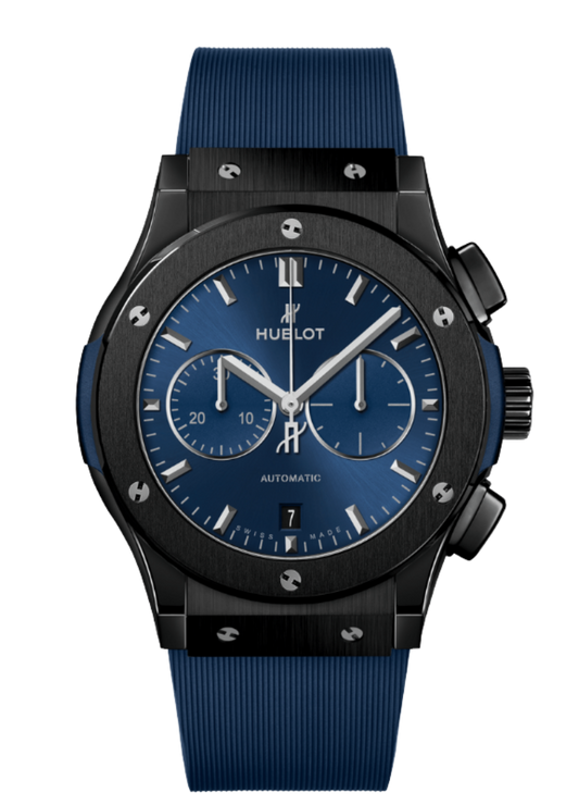 CERAMIC BLUE CHRONOGRAPH