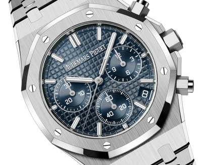 A.P ROYAL OAK CHRONOGRAPHE-GRIS/BLEU